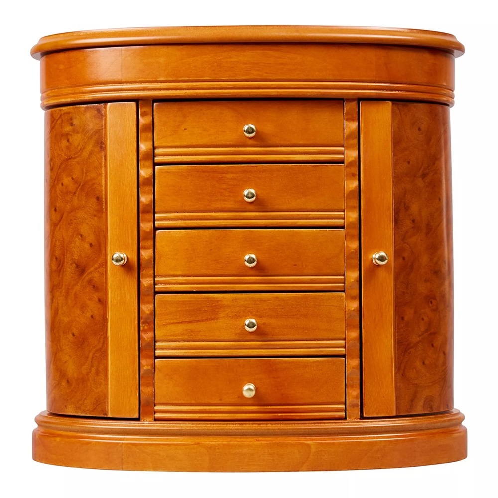 Mele and Co Melrose Wooden Jewelry Box